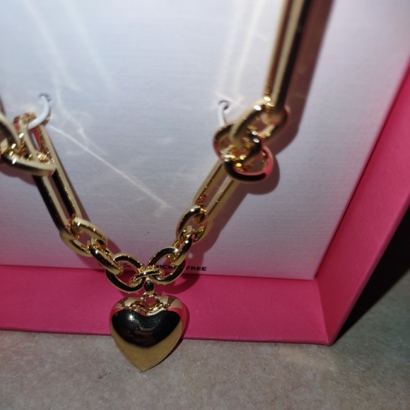 House of Harlow 1960 Gold Chain Heart Bracelet - Picture 3 of 7